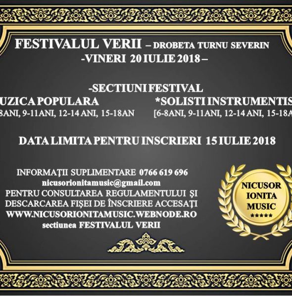 Festivalul Verii &#8211; Drobeta Turnu Severin