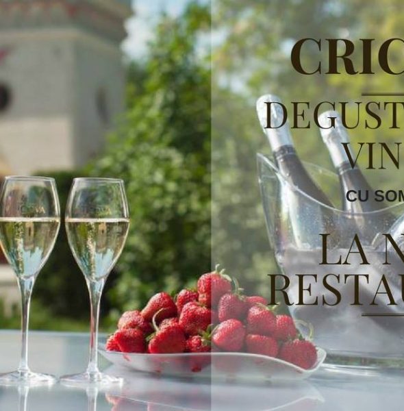 Cricova – degustare de vinuri cu somelier – la Nest Restaurant