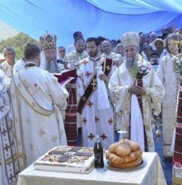 Hram la Manastitrea Sfânta Ana