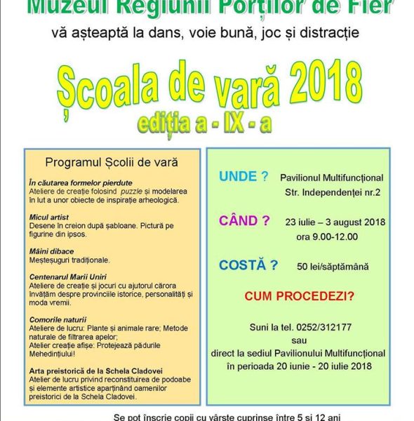 Școala de Vară 2018